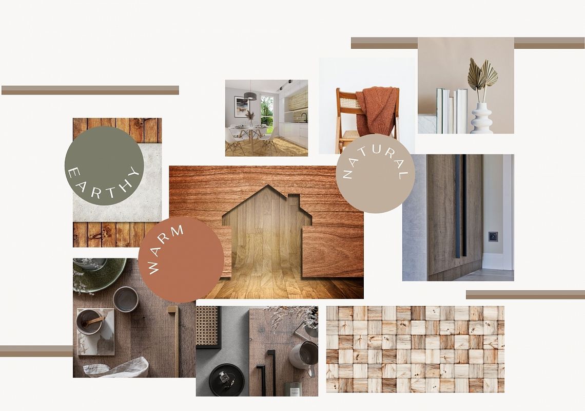 Drewno w domu - inspiracje naturą.