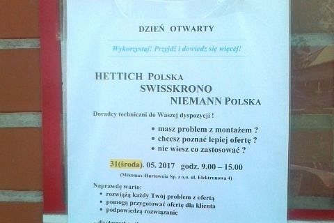 Niemann Polska + Hettich on Tour