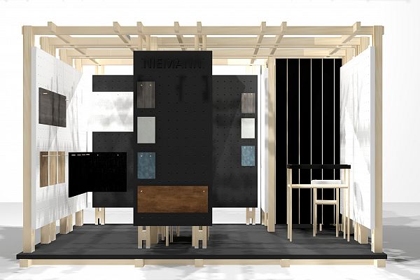 Stoisko w drewnianym pudełku - autor: Joanna Szatkowska