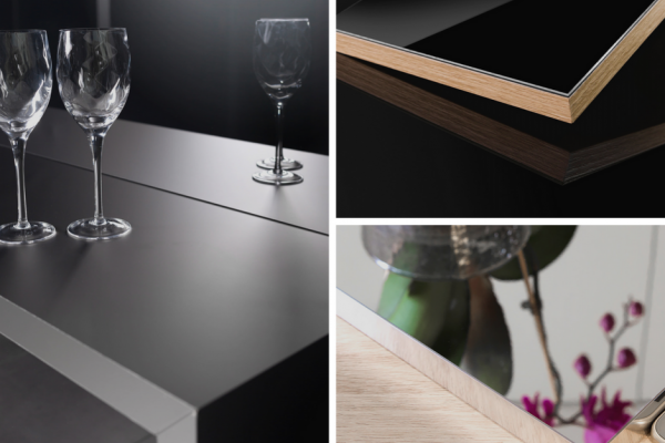 Bezpieczne i nietłukące się materiały do produkcji mebli, imitujące szkło i lustro