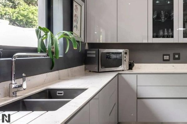 Kristall Połysk Biały - Realizacja Easy Life Kitchens & Niemann SA