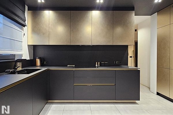 Spectrum Metal Złoty Crumble - Aspekt Meble