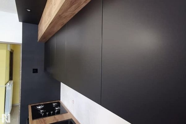 Czarny 8421 Mat, Realizacja Kozioł Meble