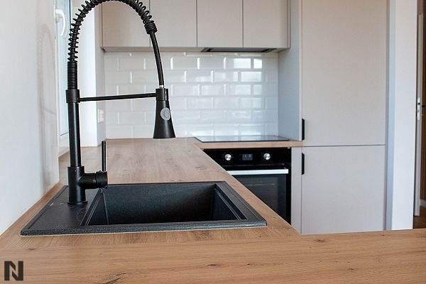 Acrylux Mat Anti-fingerprint Cappucino 7498M - realizacja mebli kuchennych - O. Meble Wrocław