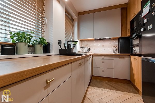 Acryux Mat AFP Jasnoszary 85468M - matowe fronty - realizacja Dal Meble