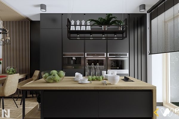 Czarny 8421 Mat, Wizualizacja WPM Projekt