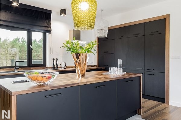 Czarny 8421 mat, Realizacja Kuchnie Tercet