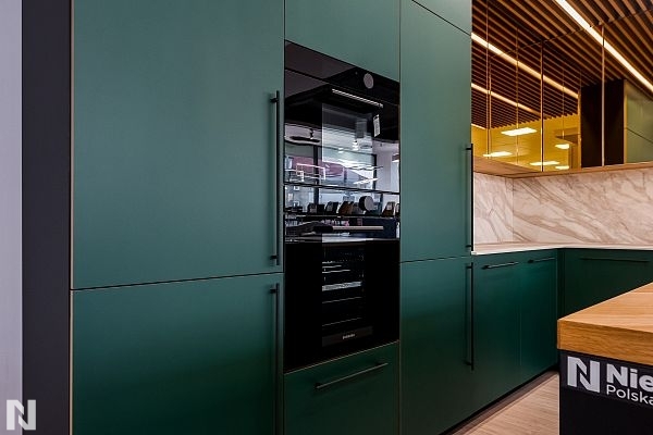 Acrylux Mat AFP - Butelkowy Zielony 6005M - fronty matowe - Realizacja Dal Meble