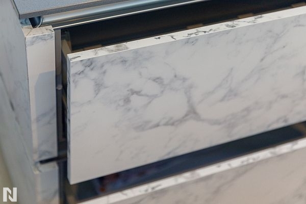 Spectrum Mat, OF252 Biały Carrara Matowy, Realizacja Raj Kuchnie